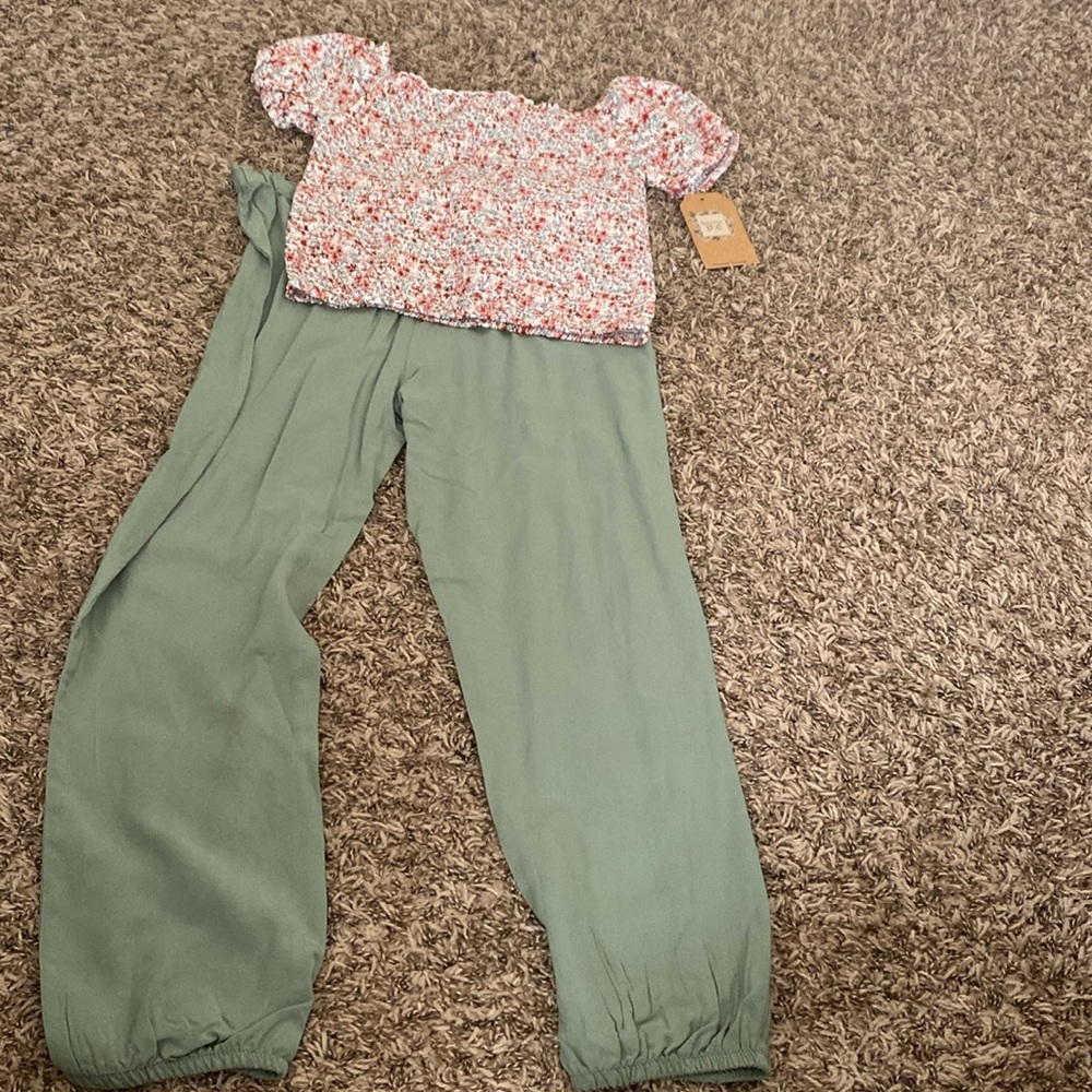 Girls pants set